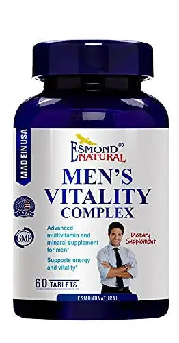 Esmond Natural: Men's Vitality Complex (Advanced Multivitamin and Mineral Supplement for Men. Supports Energy and Vitality) Esmond Natural Au supplements