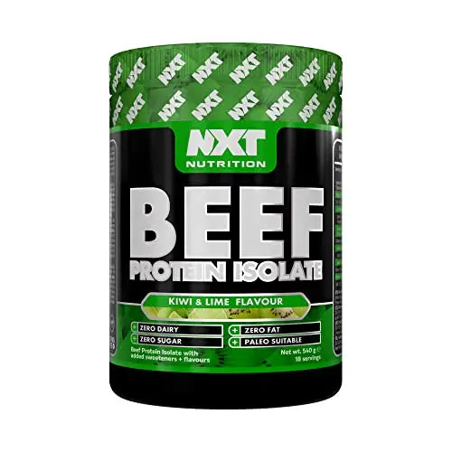 NXT Beef Protein Isolate 540g - High Protein Powder in Natural Amino Acids - Paleo, Keto Friendly NXT Nutrition Au supplements