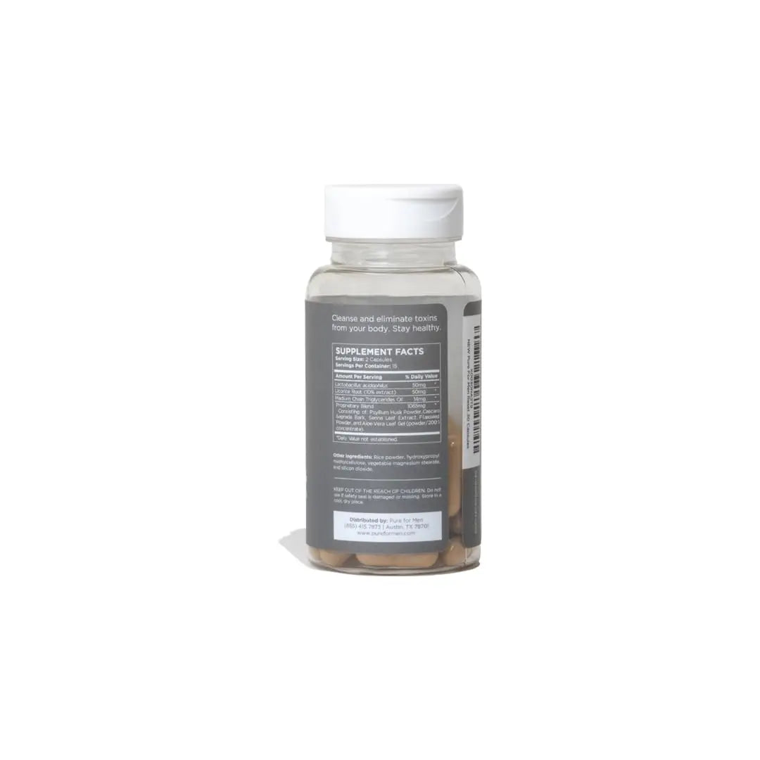 Pure for Men Detox Supplement, Reset | Promotes Digestive & Gut Health Pure for Men Au supplements