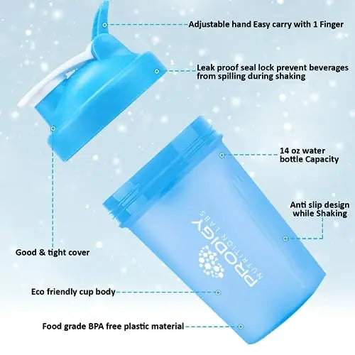 Prodigy Nutrition Labs Premium Shaker Bottle Perfect for Protein Shakes and Pre Workout Prodigy Nutrition Labs Au supplements