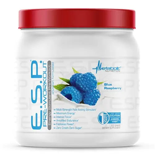 Metabolic Nutrition | ESP - Stimulating Pre Workout, Pre Intra Workout Supplement | Energy Metabolic Nutrition Au supplements