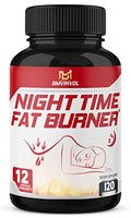 BMVINVOL Night Time Fat Burner 120Capsules, 12-in-1 Powerful Blend of Green Tea BMVINVOL Au supplements