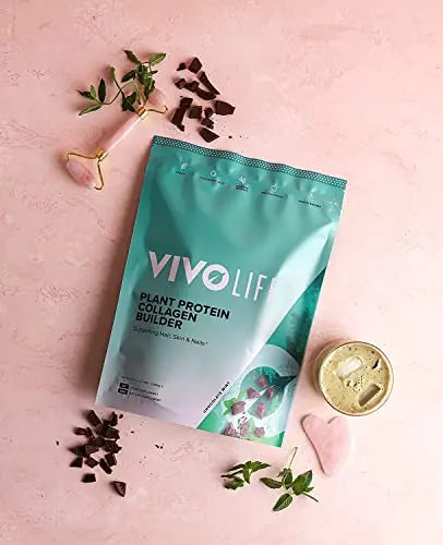Vivo Life - Plant Protein Collagen Builder with Vitamin C, Amino Acids and Hyaluronic Acid Vivo life Au supplements