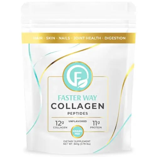 FASTer Way to Fat Loss, Unflavored, 360g Grass-Fed Beef Collagen Peptides for Skin FASTer Way to Fat Loss Au supplements