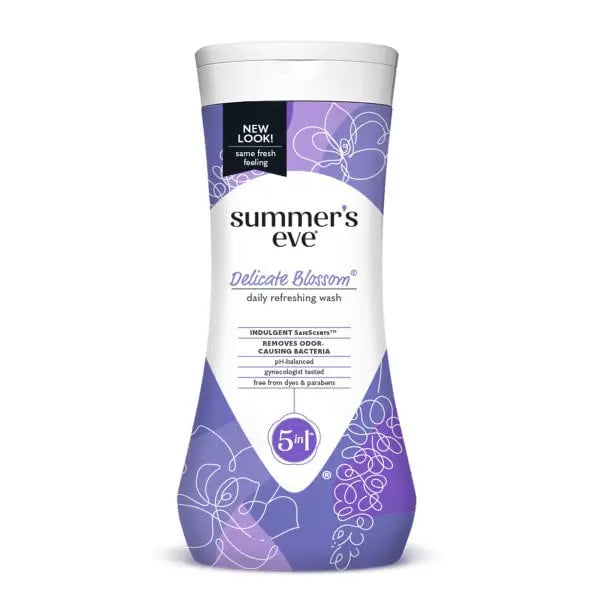 Summer's Eve Delicate Blossom Daily Refreshing Feminine Wash, Removes Odor, pH balanced, 15 fl oz Summer's Eve Au supplements