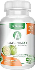Garcinia Cambogia Extract 100% Pure 95% HCA Pharmaceutical Grade 60 Capsules 1 Month GarciniaLab Au supplements