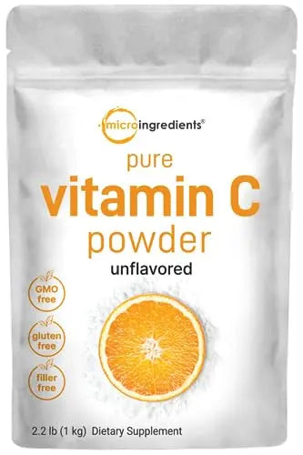 Micro Ingredients Pure Vitamin C Crystal Powder (Water Soluble Vitamin C 1000mg Micro Ingredients Au supplements