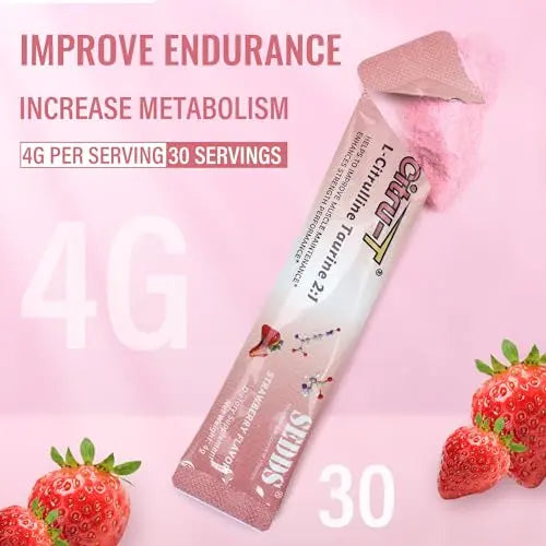SEDDS L-Citrulline Taurine 2:1, Strawberry-Flavored L Citrulline Powder Citrulline Supplements SEDDS Au supplements
