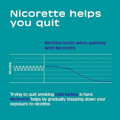 Nicorette 4 mg Mini Nicotine Lozenges to Quit Smoking - Mint Flavored Stop Nicorette Au supplements