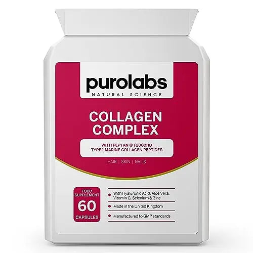 Marine Collagen Complex - Collagen Supplement for Women & Men - with Hyaluronic Acid & Vitamin C Purolabs Au supplements
