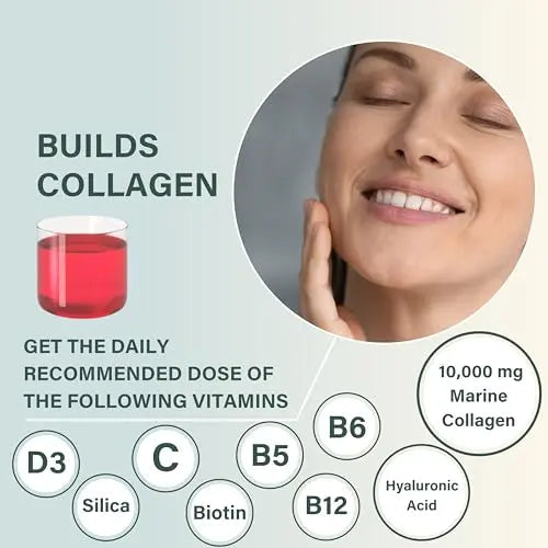 NUTRI Beauties Hydrolysed Marine Collagen Liquid Drink Supplement 10,000Mg NUTRI BEAUTIES Au supplements
