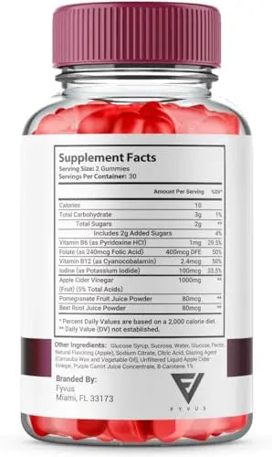 (2 Pack) Total Fit Keto ACV Gummies Advanced Apple Cider Vinegar Supplement Reviews Fyvus Au supplements