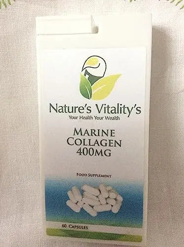 NATURE'S VITALITY'S Marine Collagen Capsules 400mg 60 Capsules 2 NATURE'S VITALITY'S Au supplements