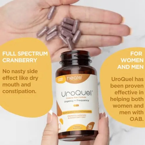 BoriCap 30 and UroQuel 30 Bundle for Vaginal pH and Overactive Bladder BoriCap Au supplements