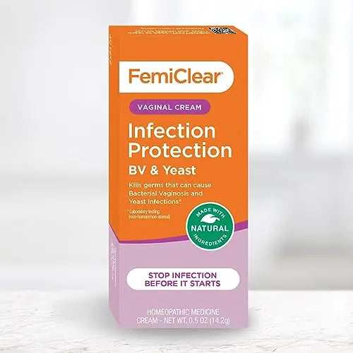 FemiClear BV & Yeast Infection Protection Vaginal Cream, Made with Natural Ingredients FemiClear Au supplements