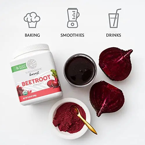 Sunwarrior Beet Root Powder Nitric Oxide Increase Stamina Blood and Flow Circulation Sunwarrior Au supplements