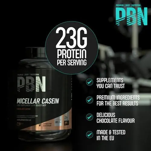 PBN - Premium Body Nutrition Micellar Casein. 2 kg — Chocolate Premium Body Nutrition Au supplements