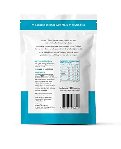 Locako Keto Collagen Vanilla Protein Powder LOCAKO Au supplements