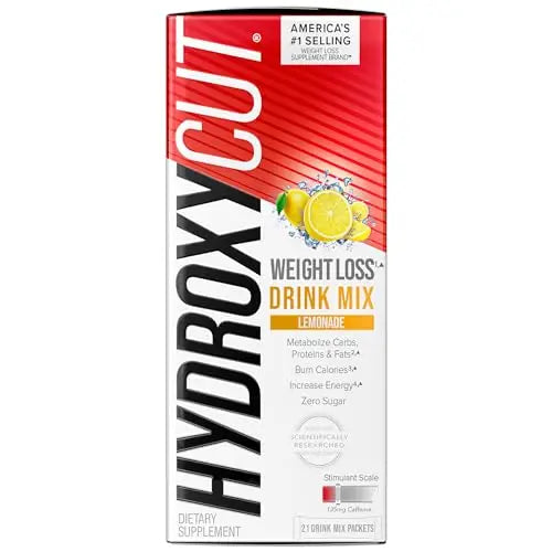 Hydroxycut Drink Mix Weight Loss Supplements, Lemonade, 21 Count (Pack of 1) Hydroxycut Au supplements