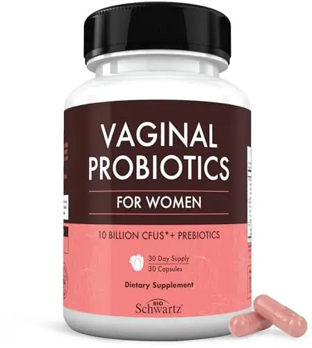 16in1 Vaginal Probiotics for Women (10 Powerful Strains + Organic Prebiotics) BioSchwartz Au supplements