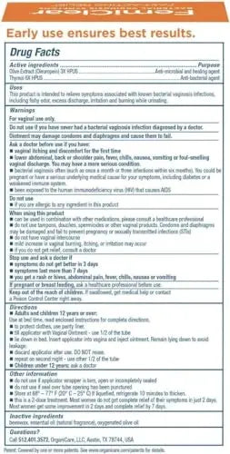 FemiClear (BV) Symptoms - Vaginal Ointment for Fishy Odor, Excess Discharge, Itching & Discomfort FemiClear Au supplements