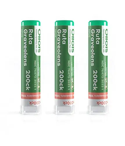 OLLOIS Ruta Graveolens 200ck Organic, Lactose-Free, Kosher Homeopathic Medicine, 80 Pellets OLLOÏS Au supplements