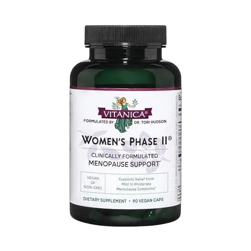 Vitanica Women's Phase II, Menopause Support, Vegan, 90 Capsules Vitanica Au supplements