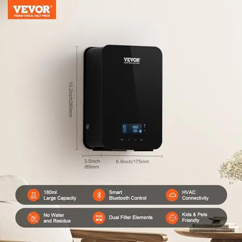 VEVOR Upgrade HVAC Scent Diffuser, Smart Scent Air Machine for Home, 180ML with Cold Air Technology VEVOR Au supplements