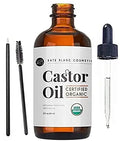 Kate Blanc Cosmetics Castor Oil (2oz), USDA Certified Organic, 100% Pure, Cold Pressed Kate Blanc Cosmetics Au supplements