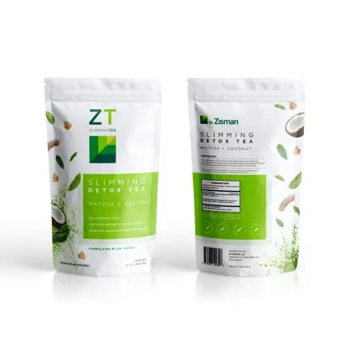 Dr. Zisman ZT Slimming - Matcha-Coconut Detox Blend, Weight Loss Tea with Antioxidant Effects Dr. Zisman ZT Slimming Tea Au supplements