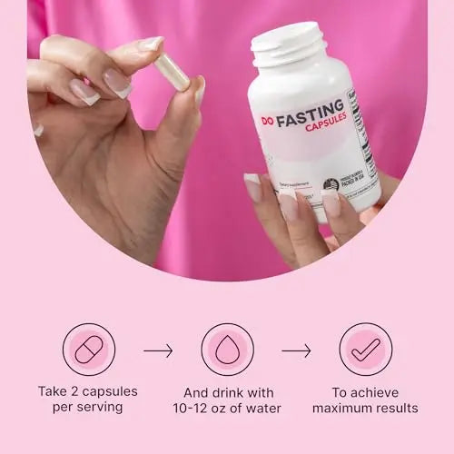 DOFASTING Glucomannan Capsules, Fiber Supplement Glucomannan, Sugar Cravings Blocker DOFASTING Au supplements