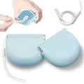 2 Pack Silicone Retainer Case with Lanyard Soft Slim Cute Aligner Case Holder Dental Thin onbuwws Au supplements