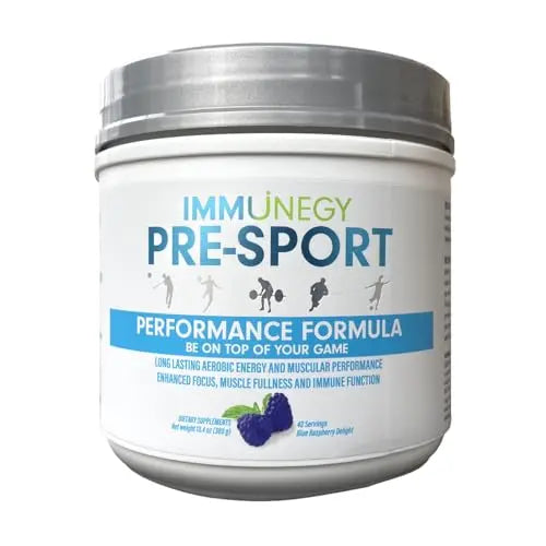 IMMUNEGY - PRE-Sport Performance Pre-Workout Formula (Blue Raspberry Delight) IMMUNEGY Au supplements