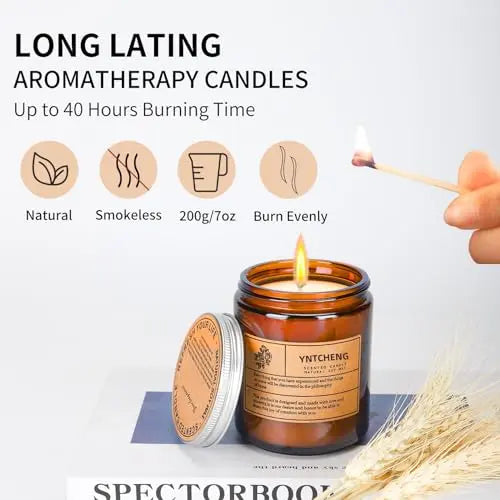 Scented Candles Gift,Aromatherapy Candles,Scented Candle Stress Relief and Relax for Home Bedroom Gift YNTCHENG Au supplements