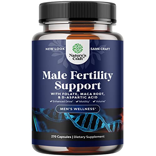 Prenatal Multivitamin Male Fertility Supplement - Mens Fertility Supplement with L-Arginine D-Aspartic Acid and Maca Root Prenatal Vitamins for Enhanced Motility Volume Potency and Fertility Support Natures Craft Au supplements