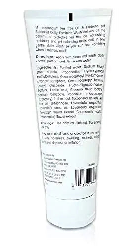 vH essentials Intimate Feminine Wash - pH Balanced with Tea Tree Oil, Cranberry, Prebiotics, Lavender vH essentials Au supplements