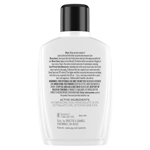 Olay Complete+ Face Moisturizer with Sunscreen SPF 40, For Sensitive Skin, Broad Spectrum Sun Protection, Fragrence-Free