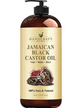 Handcraft Blends Jamaican Black Castor Oil for Hair Growth, Eyelashes and Eyebrows Handcraft Blends Au supplements