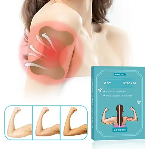 BXQJRJ Effective 24Pcs/Box Mugwort Patch - Natural Herbal Patch for Arm and Leg Natural BXQJRJ Au supplements