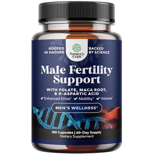 Prenatal Multivitamin Male Fertility Supplement 180ct - Mens Fertility Supplement Natures Craft Au supplements