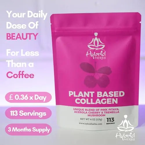 HYBRID HERBS – Plant Based Collagen Powder - Anti Aging Supplement for Skin, Wrinkles Hybrid Herbs Au supplements