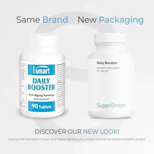 Supersmart Daily Booster (Advanced Formula) - with PQQ, OPCs, Quercetin, Acetyl L-Carnitine, R-Lipoic Acid - Boost for Multivitamin Supplement Supersmart Au supplements
