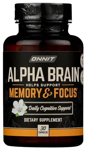 Alpha Brain Capsule ONNIT Au supplements