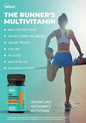 The Runner's Multivitamin-Organic High Performance Multivitamin Made Specifically for Runners, 2 Months Supply The Runner's Multivitamin Au supplements