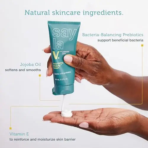 SAY LA V. Nourishing Veauty Feminine Wash, Intimate Vulva Hygiene with Prebiotics, Jojoba, Vitamin E SAY LA V Au supplements