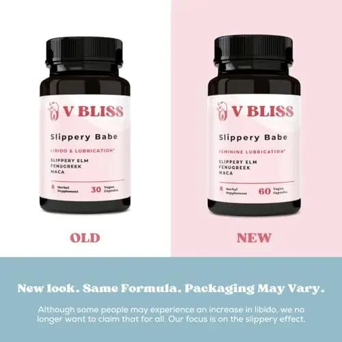 V Bliss Slippery Babe Vaginal Moisturizer Capsules | Relieves Vaginal Dryness with Slippery Elm V Bliss Au supplements