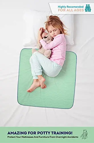 IMPROVIA® Washable Underpads, 34" x 36" (Pack of 6) - Heavy Absorben IMPROVIA Au supplements