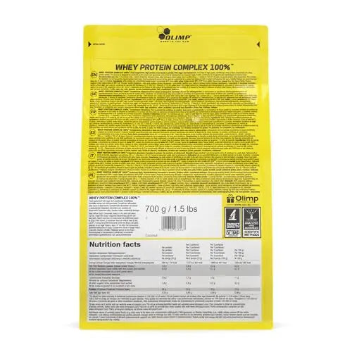 Olimp Whey Protein Complex 100 Percent - Food (700 G) - Coconut OLIMP SPORT NUTRITION Au supplements
