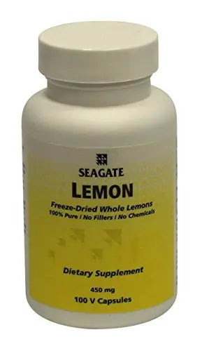 Seagate Products Whole Lemon Concentrate 450 mg 100 Capsules Seagate Au supplements