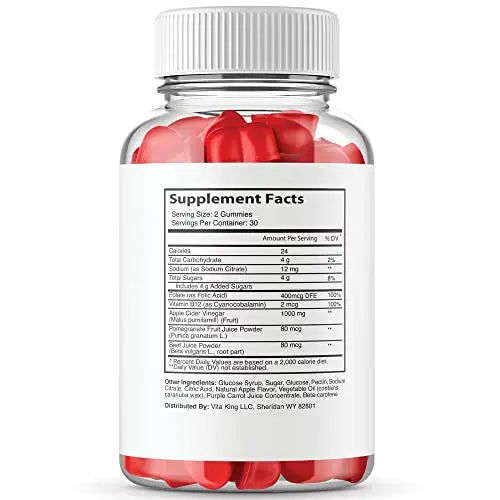 (Official) Slimming Gummies with Apple Cider Vinegar It Works for ACV - Gut Health Vitaking Au supplements